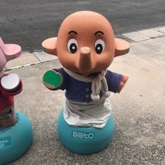 最終値下げ】佐藤製薬 サトちゃん サトコちゃん 店頭用 人形 レトロ
