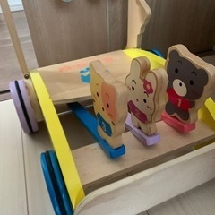 古き良き歩行器の画像