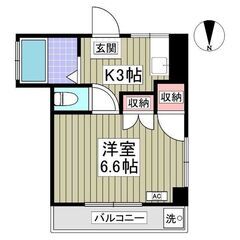 上本郷駅・1K・駅徒歩3分・敷金&礼金0&フリーレント１ヶ月★お...