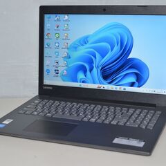 中古良品ノートパソコン Windows11+office LENOVO Ideapad 330 Celeron-N4000/爆速SSD256GB/メモリ4GB/15.6インチ/webカメラ/DVDマルチ搭載