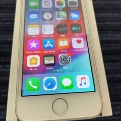 【中古品】iPhone 5s Silver 16GB  Soft...