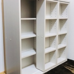 １月まで！美品・ホワイトウッドの本棚