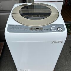 ▼値下げ▼洗濯機 シャープ ES-GV9D 2019年 9kg せんたくき  💳自社配送時🌟代引き可💳※現金、クレジット、スマホ決済対応※ 【安心の3ヶ月保証★送料に設置込】