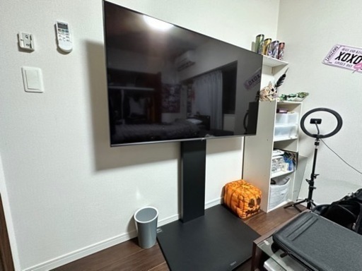 テレビ55インチスタンドセット