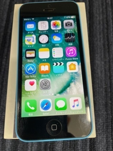 【中古品】iPhone 5c 16GB ブルー