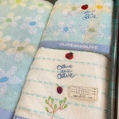 未使用 OLIVE des OLIVE タオルセット バスタオル フェイスタオル ブランドの画像