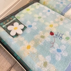 未使用 OLIVE des OLIVE タオルセット バスタオル フェイスタオル ブランドの画像