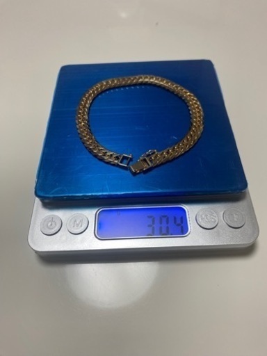 18金　喜平　30.3g 6面W ブレスレット　20cm