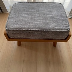 本日最終】unico 2人掛けソファ ALBERO オットマン付き