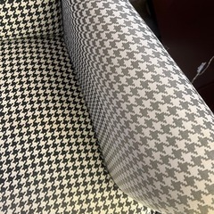 【5月22日まで】ikea イケア　STRANDMON ストランドモン ウィングチェア, ヴィッベルボー ブラック/ベージュの画像