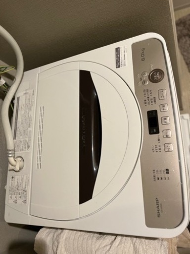 Sharp洗濯機2021年モデル
