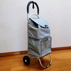 🛒シンプル高機能ショッピングカート／上段常温・下段保冷の２層式タ...