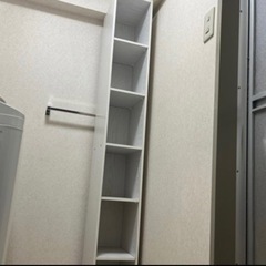 【あげます！】ニトリカラーボックス収納棚6段の画像