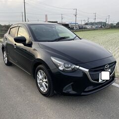 デミオ27年車１３S車検6年2月純正ナビTVバックモニタプッシュ...