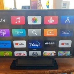 テレビとテレビ台セットで取りに来ていただける方優先