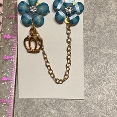 ハンドメイド作品ピアス在庫整理中の画像