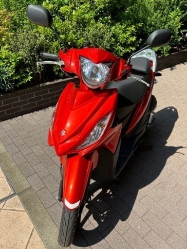 【横浜市青葉区より】スズキ SUZUKI アドレス110 スペシャルエディション 走行１万キロ未満 新車で購入から１年未満　まだまだ新車のフルノーマル　原付二種　110cc スクーター