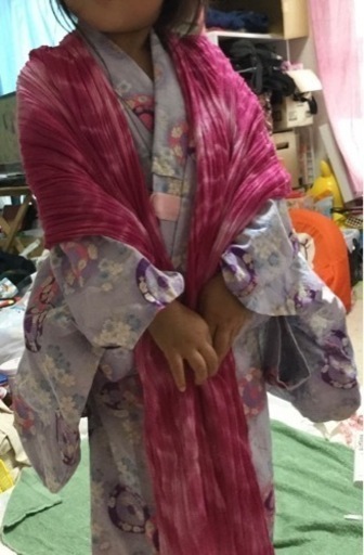 子供用浴衣 帯に鈴付