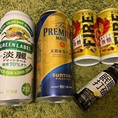 缶ビール、缶コーヒー等