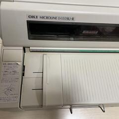 OKI MICROLINE 8480SU-R ドットインパクトプリンターの画像