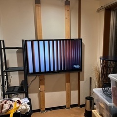 SHARP LC-46Z5 & テレビハンガー　ラブリコ