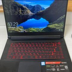 MSIゲーミングノートパソコンの画像