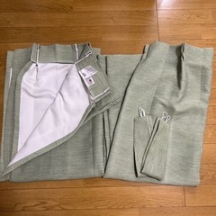 【お譲り先決定】ニトリ　遮光カーテン108×103