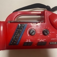 フラッシュライト　ラジオの画像