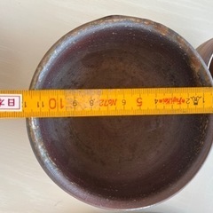 備前焼 器 大小サイズ 2点の画像