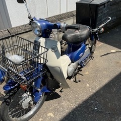 ホンダ　カブ　ジャンク品　書類無し　鍵あり