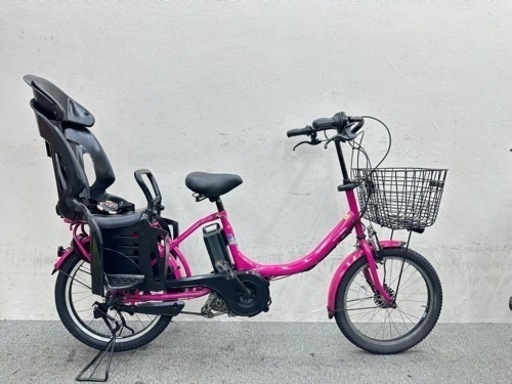 子供乗せシート付き　ヤマハパスバビー電動自転車　20インチ　お買い得品