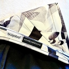 bugaboo bee 希少デザインキャノピーWE ARE HANDSOMEサンキャノピーの画像