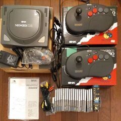 NEOGEO CD Z 本体 + コントローラープロ 2個 + ...