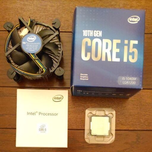 PCパーツ intel core i5 10400F