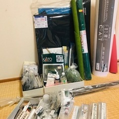ジオラマ素材・Nゲージ部品など
