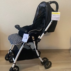 【美品】ベビーカー　ピジョン　pivot ポルテ　4.3kg