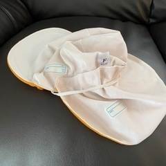 【美品】園帽子 オレンジ 記名なしの画像