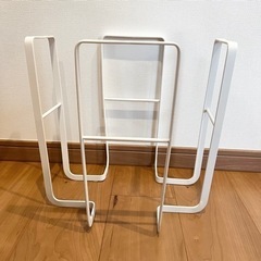 新聞ストッカー　白　山崎実業 towerの画像