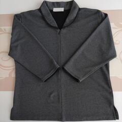 お話中❕7分袖ブラウス 前ファスナー
