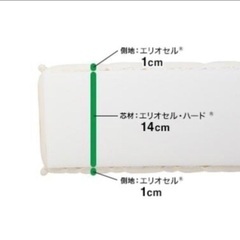 ダブルサイズ　マットレス　マニフレックス　マニスポーツの画像