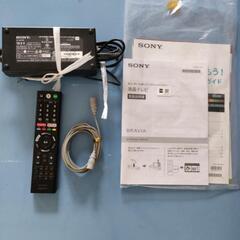 ソニーテレビ49型　BRAVIA  KJ-49X8000Eの画像