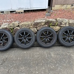ワタナベ　15インチ　4穴　PCD100 バリ溝
