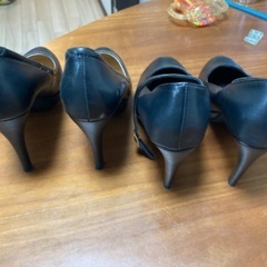 黒のパンプス　23センチ　23.5センチの画像