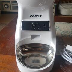 wopet  自動給餌機　Wi-Fi　映像　音声の画像