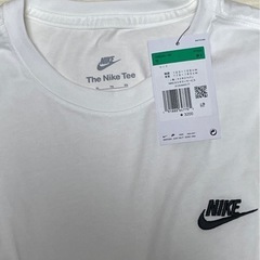 新品未使用　ナイキ　ロングスリーブTシャツ　白　Lサイズの画像