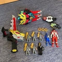 戦隊ヒーロー　おもちゃ　中古