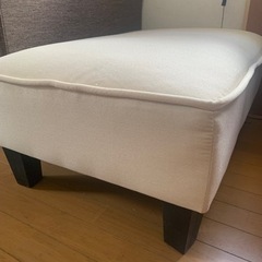 高さ2段階調節可能　オットマンの画像