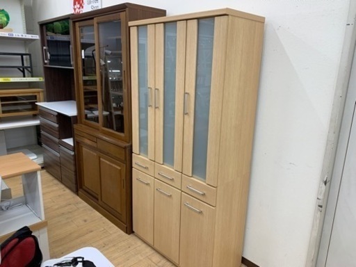 ニトリ　食器棚　RIPE-90D-NA のご紹介です！！