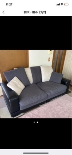 ⭐︎50000円→15000円へ値下げ！！⭐︎ニトリ　3人用ソファ　【キングダム3DK】