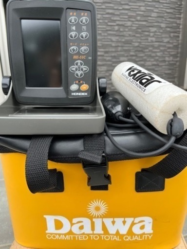 魚探　ホンデックス　he 51c  ワカサギ‼︎